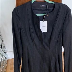 Black Canvas Tweed Jacket